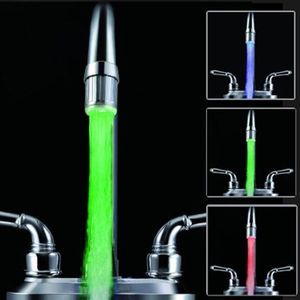 Temperature Control Three Color LED Brass Three Color LED Water Faucet