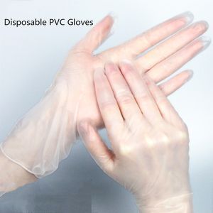 Disposable PVC Gloves Protective hands Food kitchen rubber