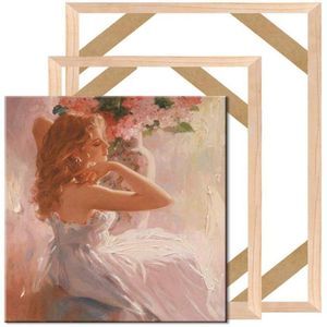 Frames Stretcher Bars,Wood Canvas Frame Kit,DIY For Oil Painting,Art Bars 30x40cm (12x16 Inch)