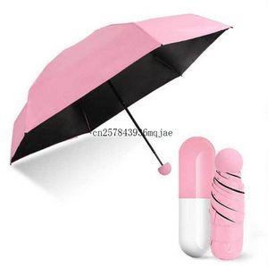 Umbrellas 10pcs Umbrella Windproof Folding Clear Pocket Anti-UV Compact Rain Children