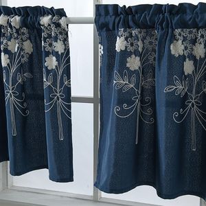 Curtain & Drapes 74x61cm1Pcs Window as pic Window Voile Sheer Valance Tiers