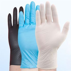 5 kinds Disposable Nitrile latex hands