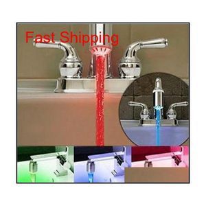 Lights Faucets, Showers As Home Rgb Glow Shower LED Light Water Faucet Tap