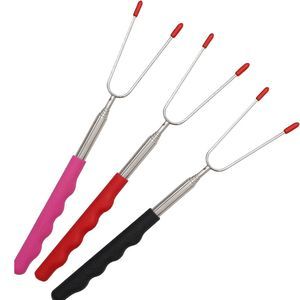 5pcs/set Durable BBQ Forks Easy Outdoor BBQ Disposable