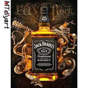 Diamond Painting Art Whiskey Picture Resin