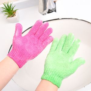 Household cleaning Exfoliating Wash Gloves Polyester