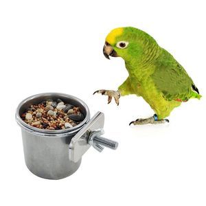 Other Bird Supplies Pet Birds Stainless Steel Parakeet Love Finche