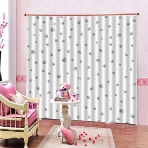 Curtain & Drapes Foot Curtains Living Room Decoration Exterior Installation