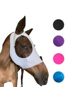 Horse Fly Mask with Ears Lycra Grip Soft Mesh Stretch