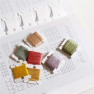 Embroidery Spool Sewing Thread Winding Stitch Storage Plastic Plate Card Other Arts And CN(Origin) Other Arts