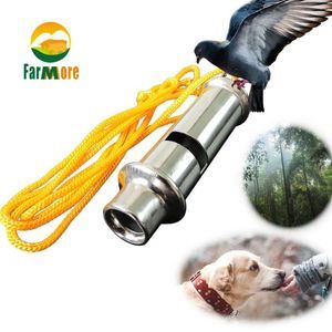 Other Bird Supplies 1Pcs Metal Pigeon Training Whistle Flute