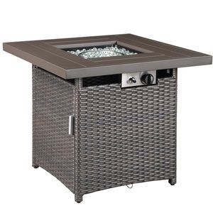 US stock Gas Fire Pit Metal