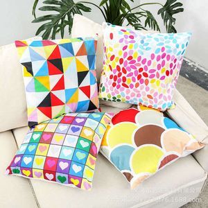 Simple Modern Nordic Style Pillow Plush Fabric