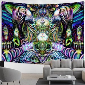 Tapestries Human Face Tapestry Wall Printed