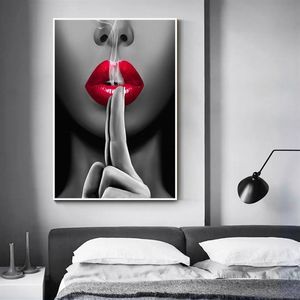 Modern Fashion Sexy Red Lips Home Bar Decoration230v
