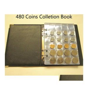 480 Pieces Coins Storage Book Folder Paper Frames and Mouldings