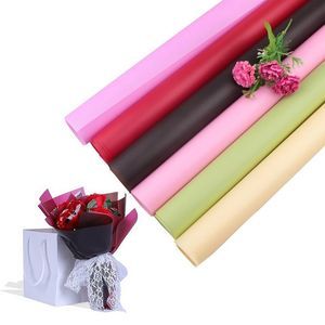 Florist Wrapping Paper 20pcs/lot 60X60CM Wedding Valentine Flower Bouquet Waterproof Gift Gift Wrapping Paper