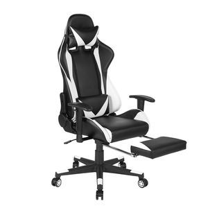 Home Furniture Gaming Chair with Swivel No White & Black computer chairs