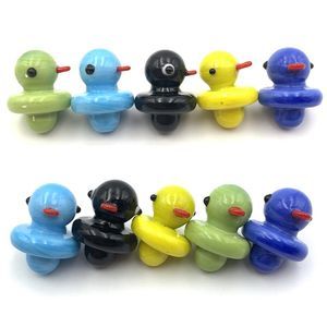 Solid Colored Glass Yellow Duck 22 mm / 0.86 inches Thermal244l