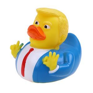Duck Bath Toy Novelty Items PVC Trump Ducks Shower ECO Friendly