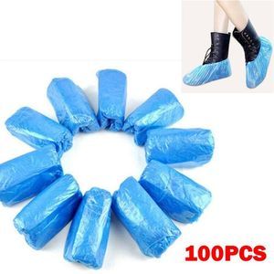 Disposable Gloves 100 Shoe Cover Shoe Cover Blue Latex Anti Latex