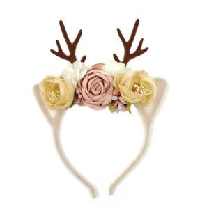 Christmas Decorations Antlers Headband Plastic Masquerade as pic
