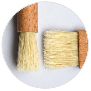 Household Wooden Oil Brushes Wood Wooden Oil Brushes Wood Handle BBQ sea RRF14258 Household Cleaning