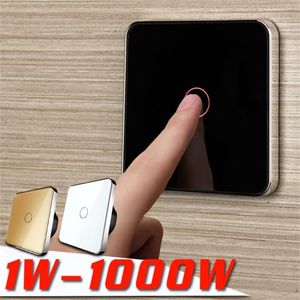 JIUBEI EU Touch Switch Wall C70111 Y200407 Tempered Crystal Glass Panel