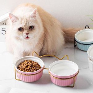 Cat Bowls & Feeders Ceramic CN(Origin)