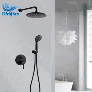Dfrkjhre Bathroom Rainfall Concealed Shower Classic Hand Sprayer 2 Ways