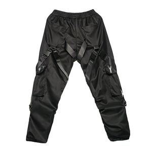 Streetwear Men&#039;s Multi Pockets Harem Harem Pants