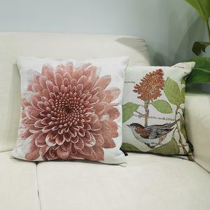 Nordic Home Decorative Pillow Lunch Break Cushion Yoga Waist Pillows Cover Cushions Jacquard Pillowcase