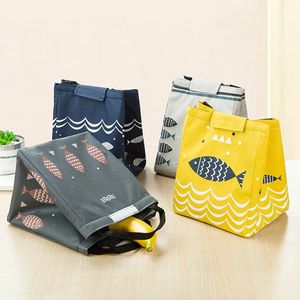 Oxford Cloth Thermal Insulation Lunch Thermal Insulation Lunch Bags Cartoon Lunches Box Polyester