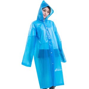 Raincoats Hiking Protective Raincoat Button as pic