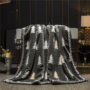 Winter Coral Blanket Home Flannel Blankets Decorative Office Nap Sleep Throw blanket