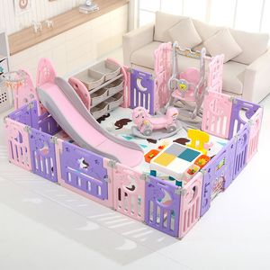 Children&#039;s playground home indoor small folding baby Multi 7-12m