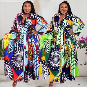 Loose Ethnic Style African Women Dress Brief