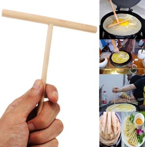 Chinese Specialty Crepe Maker Pancake Wood Batter Wooden Spreader Stick Home Kitchen