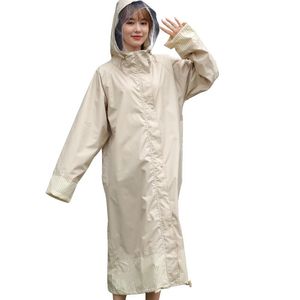 Raincoats Men Women Hiking Outdoor as pic Durable Reusable Long Raincoat