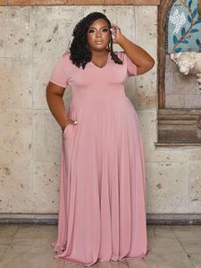 Plus Size Dresses Summer Elegant Women 5xl Ages 18-35 Years Old