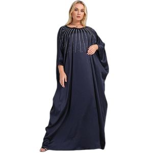Plus Size Dresses Autumn And Winter Winter Round Neck as pic