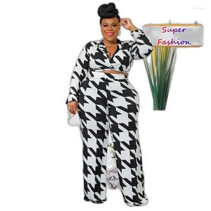 Women&#039;s Plus Size Tracksuits L 2022 Fall Yes Printing Street Women's Plus Size Tracksuits
