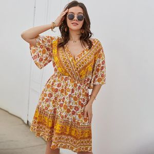 Plus Size Dresses Women Summer Ages 18-35 Years Old