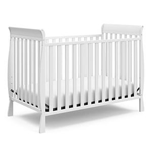Convertible Baby Crib Gold Certified Traditional Panel