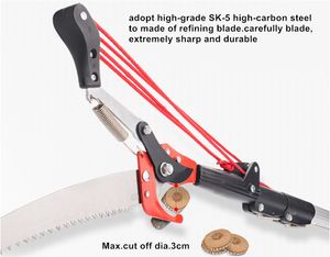 high altitude 4 pulley pruning pliers tree trimmer branches