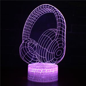 Music 3D Touch LED Night ECO Friendly