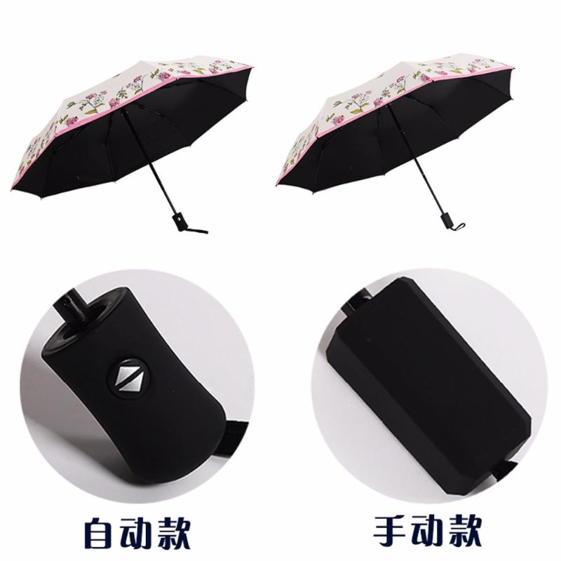Umbrellas Flower Series 8 Bone Bone Sun Household Merchandises Adults
